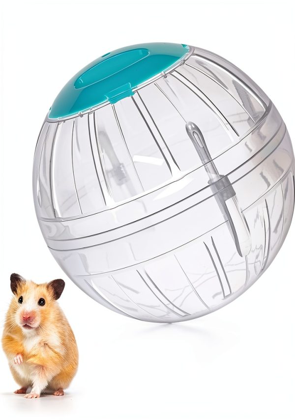 FANKUTOYS Hamster Exercise Ball Transparent Safe Pet Toy-0