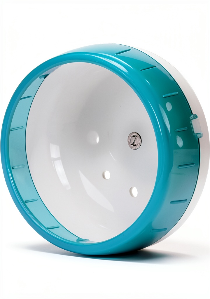 Mengqianxun hamster wheel in a pet cage