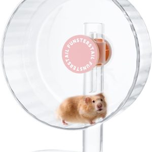 FunstersTail Silent Hamster Wheel Durable Pet Exercise Toy-0
