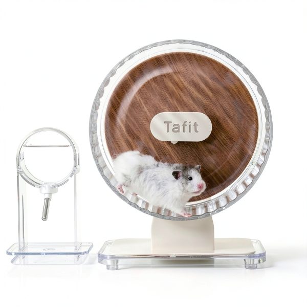 Tafit Silent Hamster Wheel Super Quiet Exercise Pet Supplies-6