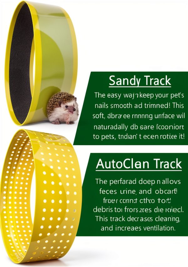 Exotic Nutrition Silent Small Animal Exercise Wheel Safe-5