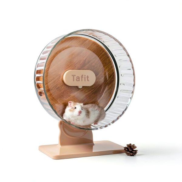 Tafit Silent Hamster Wheel Super Quiet Exercise Pet Supplies-7