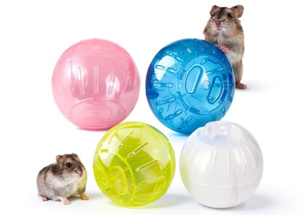 Labriciyon Small Pet Exercise Ball Quiet Durable Hamster Toy-1
