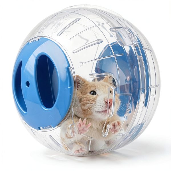CHUQIANTONG Hamster Exercise Ball Transparent Breathable Pet-1