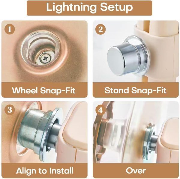 FunstersTail Silent Hamster Wheel Small Animal Exercise-2
