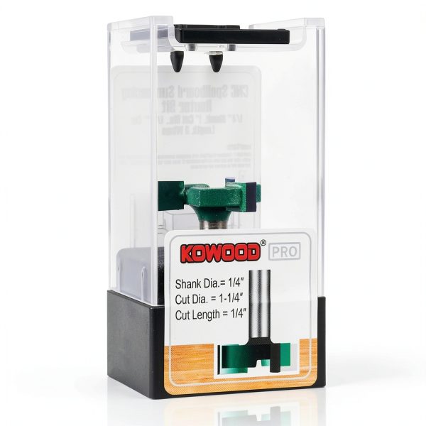 KOWOOD PRO CNC Spoilboard Surfacing Router Bit Woodworking-6