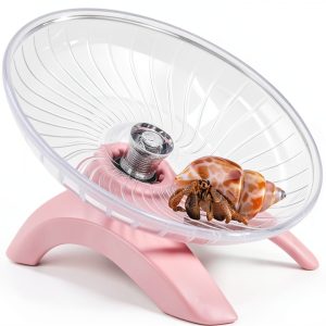 MinrzPet Hermit Crab Climbing Toys Silent Rolling Wheel-0