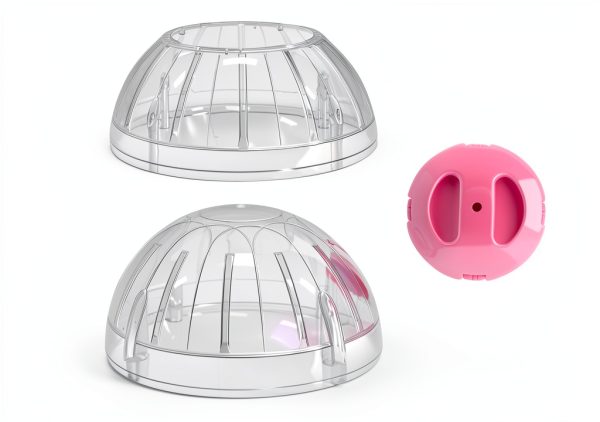 FANKUTOYS Hamster Exercise Ball Transparent Safe Pet Toy-1