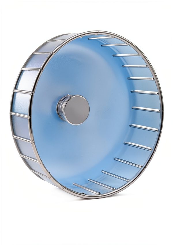 BUCATSTATE Silent Hamster Wheel Dual Bearings Small Pet-5
