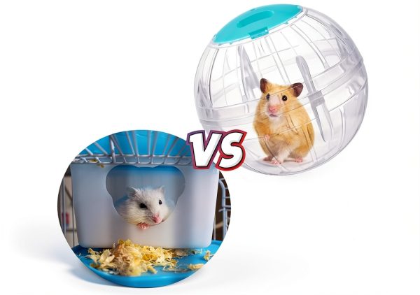 Sumind Hamster Exercise Ball Safe Transparent Pet Toy-3