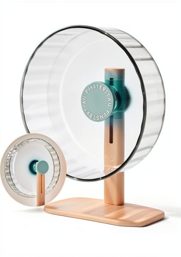 FunstersTail Silent Hamster Wheel Durable Magnetic Exercise-4