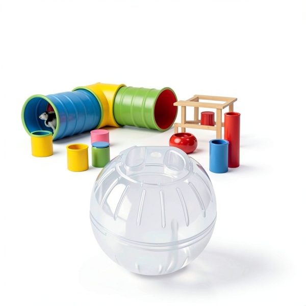 Jinshining Small Pet Exercise Ball Quiet Safe Design-4