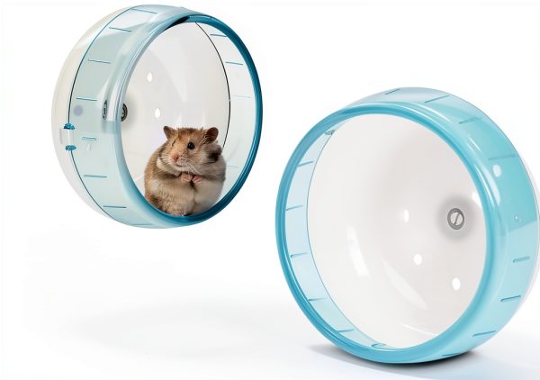 Mengqianxun Silent Hamster Wheel Plastic Exercise Pet-2