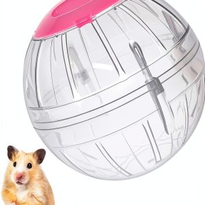 FANKUTOYS Hamster Exercise Ball Transparent Safe Pet Toy-0