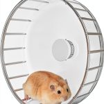 BUCATSTATE Silent Hamster Wheel Dual Bearings Small Pet-0
