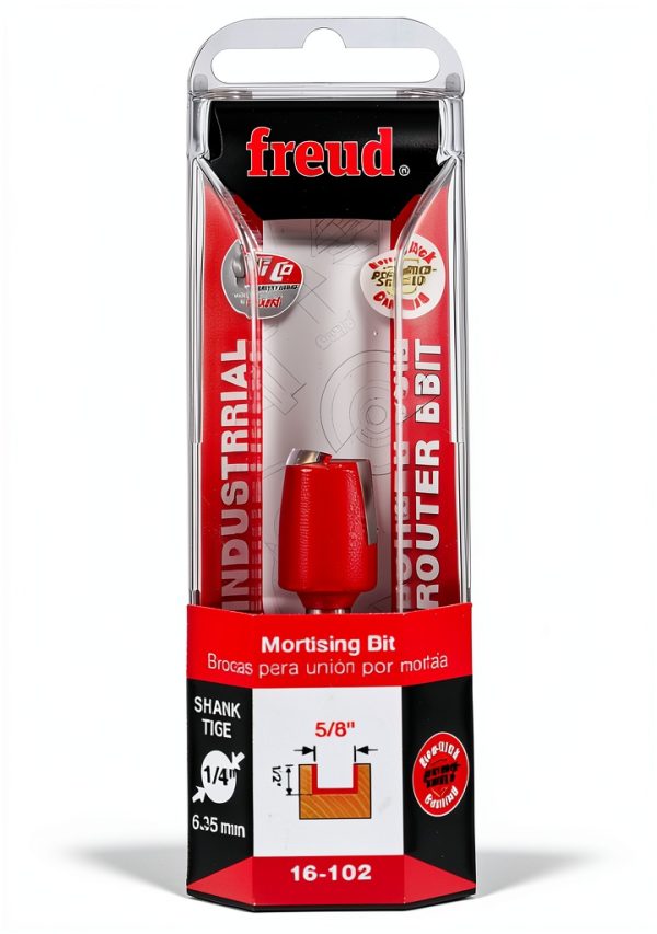 Freud Mortising Router Bit Carbide Anti Kickback 5/8 Inch-1