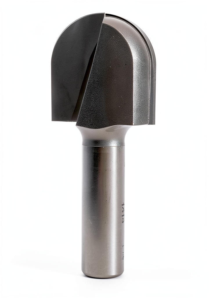 Whiteside Round Over Router Bit in use on a wooden board