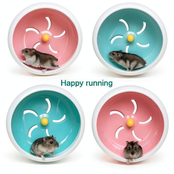 Mu Shang8 Silent Hamster Wheel 7 Inch Exercise Pet Supplies-1