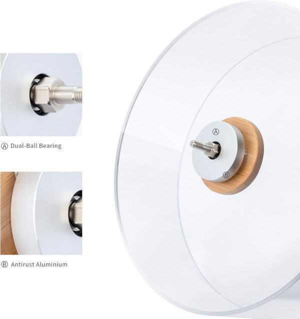 Niteangel Acrylic Hamster Wheel Silent Exercise Dwarf-4