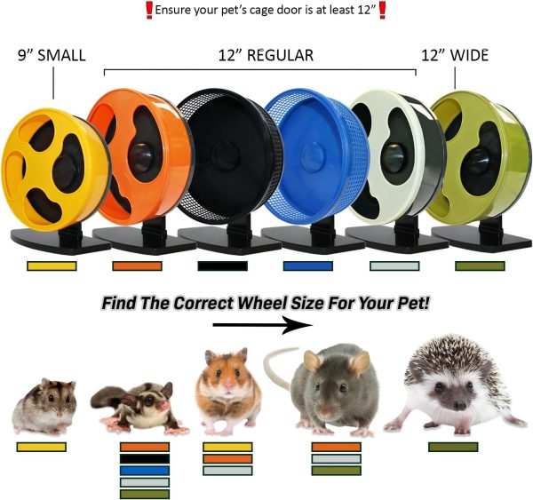 Exotic Nutrition Exercise Wheel for Cats Autoclean Track-2