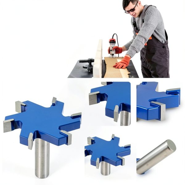 Slab Flattening Router Bit MLYNZXJSY Alloy Steel Woodworking-4