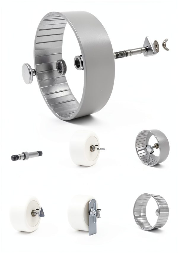 BUCATSTATE Silent Hamster Wheel Dual Bearings Small Pet-4