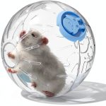 JONSANTY Transparent Hamster Ball Exercise Toy Small Pet-0