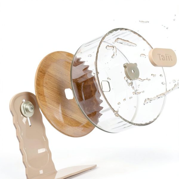 Tafit Silent Hamster Wheel Super Quiet Exercise Pet Supplies-4