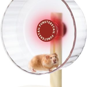 FunstersTail Silent Hamster Wheel Small Animal Exercise Toy-0