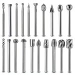 DTMTD Router Bits Set High Speed Steel 20 Shapes Woodworking-0