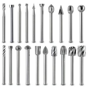 DTMTD Router Bits Set High Speed Steel 20 Shapes Woodworking-0
