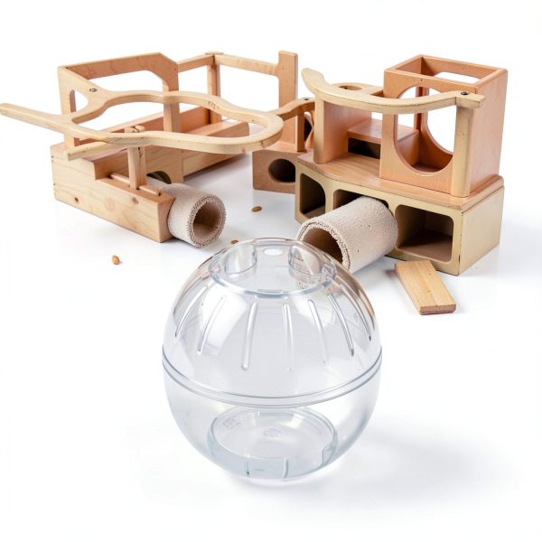 Jinshining Small Pet Exercise Ball Quiet Safe Design-8
