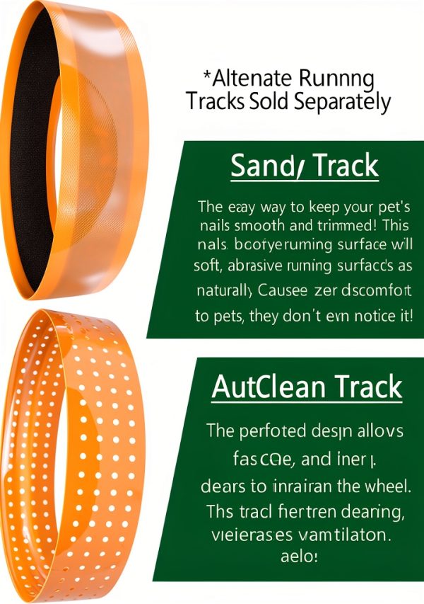 Exotic Nutrition Silent Small Animal Exercise Wheel Safe-5
