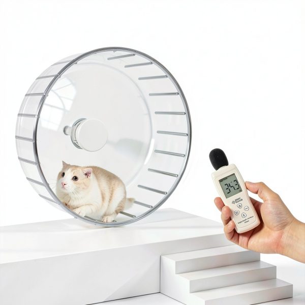 BUCATSTATE Silent Hamster Wheel Dual Bearings Small Pet-1