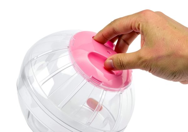FANKUTOYS Hamster Exercise Ball Transparent Safe Pet Toy-3