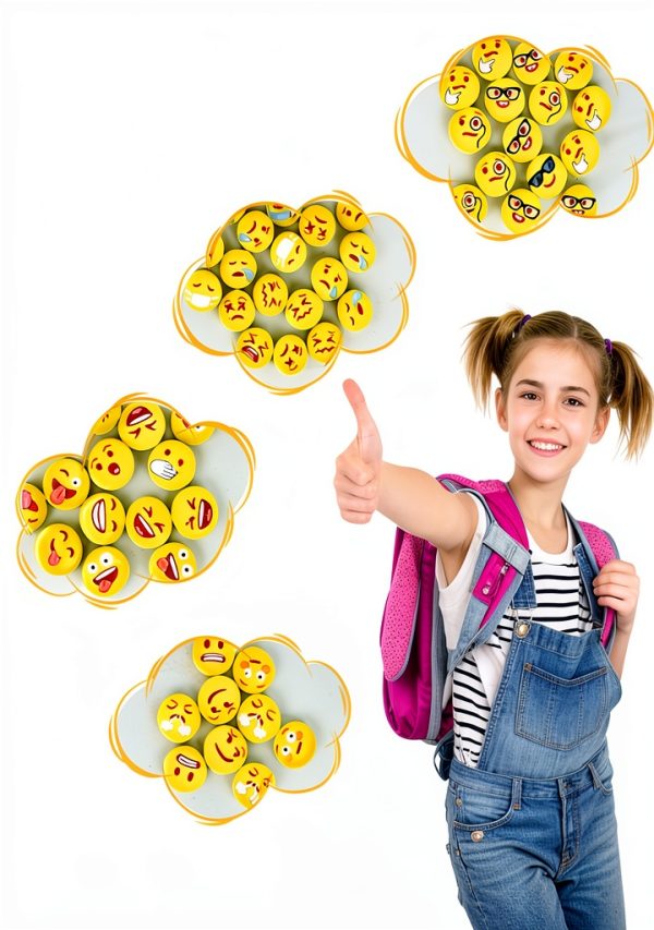 LovesTown Mini Rubber Pencil Erasers 60 Pack Yellow Small Round-3