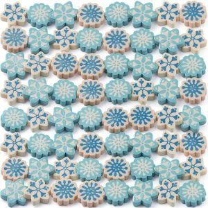 Fun Express Snowflake Rubber Erasers 1 Inch Pack of 72-0