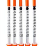 30PACK 1ML Syringes with 30G 1/2 inch Needle Acebiorin Injection Pack-0