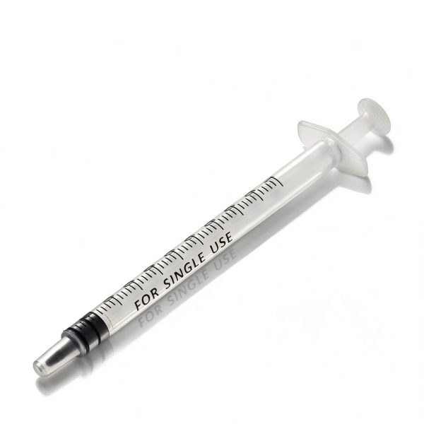 1ml Syringe without Needle, No Needle Individually Packaged Oral Syringe for Scientific Labs, Measurement, Dispensing, Oil or Glue Applicator Oral Dispenser-1