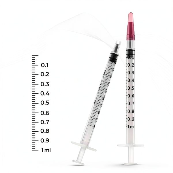 1ml Syringe without Needle, No Needle Individually Packaged Oral Syringe for Scientific Labs, Measurement, Dispensing, Oil or Glue Applicator Oral Dispenser-2