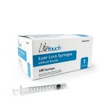 1ml Luer Lock Syringe MediCore Sterile Individually Sealed 100 per Box-0