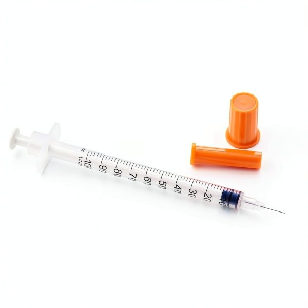 U-100 31G 1cc 1/4 Inch Syringes Gesanghua Wrapped Pack of 20-5