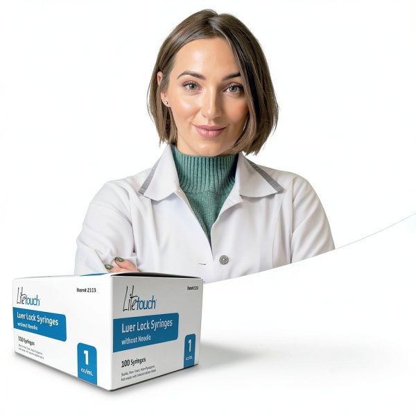 1ml Luer Lock Syringe MediCore Sterile Individually Sealed 100 per Box-6